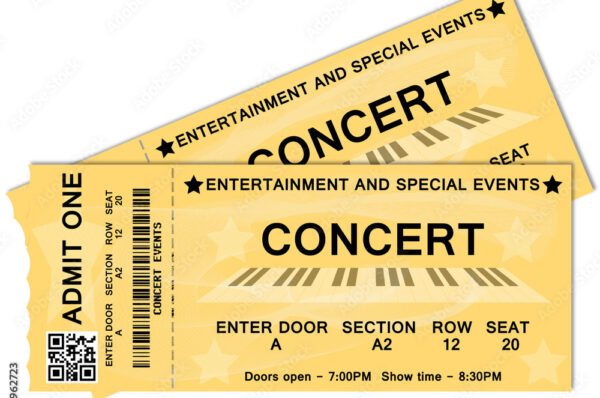 concert tickets
